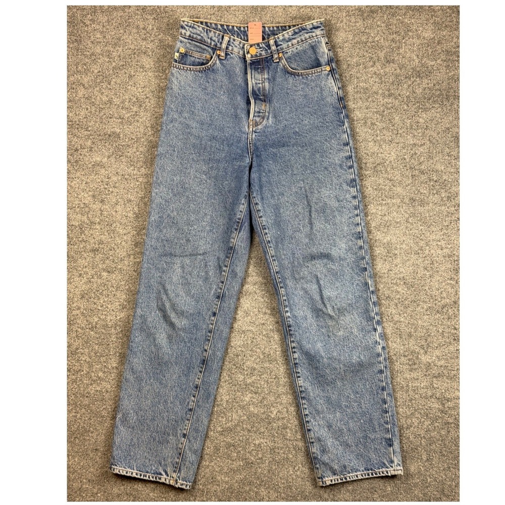 Revolve Lovers and Friends + Ryan High Rise Straight Leg Denim Jeans 4 27 Rigid